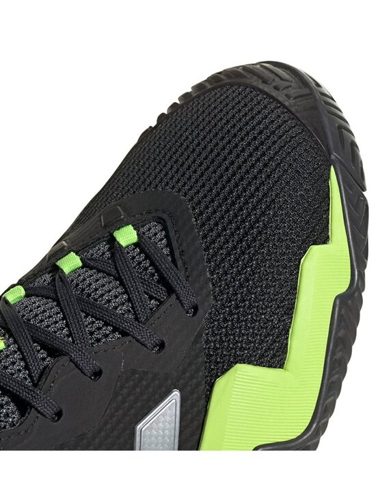 adidas Barricade 13 Men Tennis Shoes Black Lucid Lemon IH2559 NEW main image 8